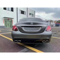 Kit carrosserie AMG inspiré de la course, style agressif, kit carrosserie complet C63 pour Mercedes Benz Classe C W205 2015-2021 berline