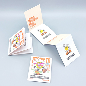 Bán buôn tùy chỉnh Nhà Máy Giá A3 A4 A5 Kích thước quảng cáo khuyến mại màu gấp Flyer tập sách Brochure in tờ rơi - Product Image 4