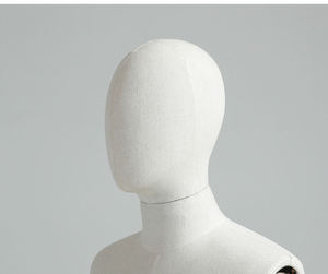 Maniquí de <span class=keywords><strong>Hombre</strong></span> para Ropa, Parte Superior del Cuerpo, Cubierto de Tela, para Boutique, Venta al Por Mayor - Product Image 3