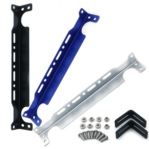 Aluminum Alloy 340mm Engine Oil Cooler Mounting <b>Bracket</b> For Japanese Style Modified Cars OCF002-340 - Product Image 1