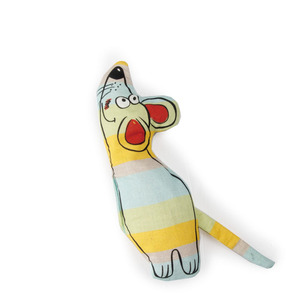 Jouet interactif pour chat All-For-Paws, jouet en peluche pour chat, souris de dessin animé, jouet à l'herbe à chat pour chats d'intérieur, chatons, jeu et mastication - Product Image 3