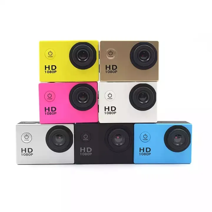 Vente en gros 1080P HD caméra de sport casque de moto Sport DV caméscopes caméra d'action étanche