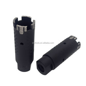 Perfuração rápida e sem lascar 1-3/8 "Dry Diamond Core <span class=keywords><strong>Drill</strong></span> Bits com segmentos T Turbo para furos de perfuração em granito Quartz - Product Image 4