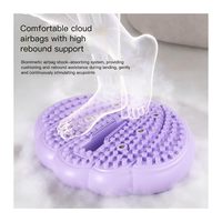 Planche de physiothérapie gonflable personnalisable en couleur, pour la relaxation et le soulagement du stress, coussin de massage des pieds à domicile
