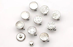 Giảm Giá Hấp Dẫn Nút Bấm Quần Jean Bằng Hợp Kim Có Thể Tháo Rời Chốt Quần Khóa Thắt Lưng Quần Jean Không Đinh Có Thể Điều Chỉnh May Vá - Product Image 2