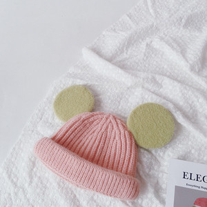 Sombrero de punto para niños de 1 a 8 años, gorro de lana de dibujos animados, gorro de invierno nuevo para bebé, lindo gorro - Product Image 4
