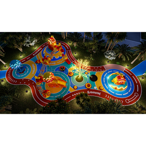 Baihe thiết kế mới gà chủ đề Led Ngoài Trời thiết bị giải trí Nhựa Trò chơi giải trí cho công viên giải trí - Product Image 1