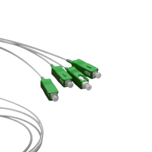 Заводская персонализация: оптоволоконный PLC-сплиттер 1x8 1M SC APC в стальной трубке, кабельный PLC-сплиттер - Product Image 6