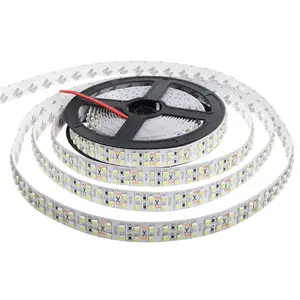 ウォームホワイト240leds/m DC12V 24V SMD 3528240led/メートル2列ライトLEDストリップ