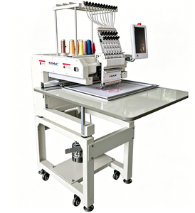 YBAO Nueva Máquina de Bordar Industrial de Una Sola Aguja y Cabezal, de Alta Velocidad, Automática, Programable y Computarizada, de Cama Plana para Metal - Product Image 6