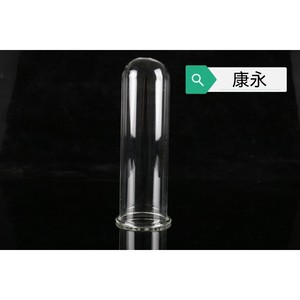 Tubo de ensayo de vidrio 14x50mm con borde abocardado para arreglos florales hidropónicos, calidad premium, importado. - Product Image 1