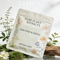 Sac en aluminium personnalisé avec impression numérique pour emballage de cosmétiques, crème pour le visage, lotion, sachet à trois soudures latérales