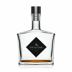 Bouteille de vin en verre blanc cristallin vide de haute qualité de 500 ml et 750 ml avec bouchon, emballage pour tequila, café et <span class=keywords><strong>liqueur</strong></span> - Product Image 1