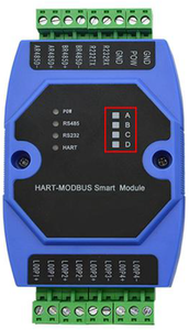 MÓDULO DE COMUNICACIÓN INTELIGENTE DE HART A MODBUS RS485 A 232 CONVERTIDOR HART, 1/2" - Product Image 3