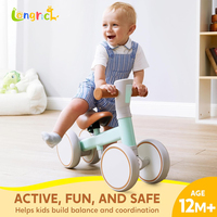 Vélo d'équilibre pour bébé personnalisé pour 1 an vélo d'équilibre en plastique léger coloré, amusant, sûr et adapté aux débutants