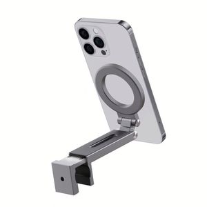 HOT Aluminum Alloy Airplane Luggage Portable Phone Stand Magnetic Foldable Travel Mobile Phone <b>Holder</b> - Product Image 1
