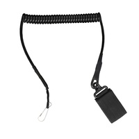Dragon Anti-Perte Sécurité Réglable Lanyard Élastique Anti-Chute Sécurité pour Chasse Tactique Camping Randonnée