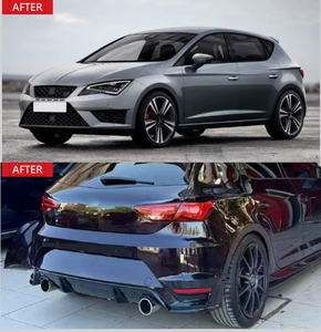 Kit de Carrocería para Seat <span class=keywords><strong>Leon</strong></span> <span class=keywords><strong>Cupra</strong></span> 2013 2014 2015 2016 <span class=keywords><strong>2017</strong></span>, Parachoques Delantero, Rejilla, Faldones Laterales - Product Image 5