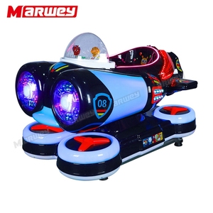 Nouvelles manèges interactives en plastique pour enfants, balançoires et voitures à bascule pour centres commerciaux MW-KRM122 Kiddie Rides MW-K - Product Image 6