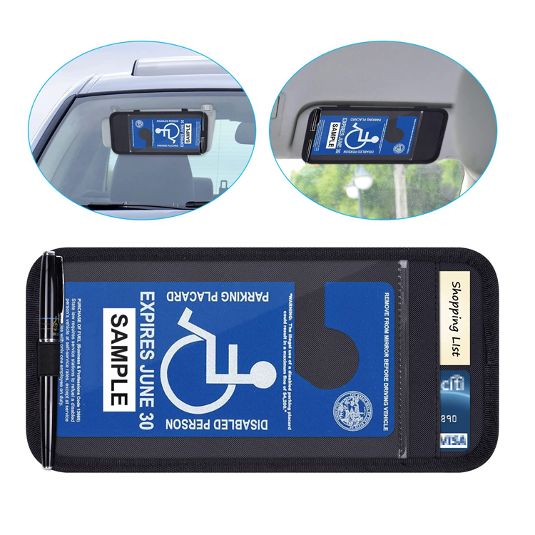 Автомобильный солнцезащитный козырек для парковки с защитой от людей с ограниченными возможностями