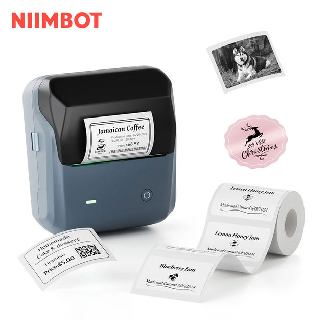 For Niimbot B31 Portable Thermal Label Printer 3 Inch Multi-Function Sticker Maker Machine in Stock