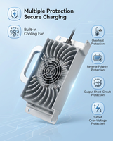 Chargeur intelligent LNLEE 24V 30A pour moteur de pêche, concentrateur de charge pour prolonger la durée de vie des batteries de bateaux de pêche