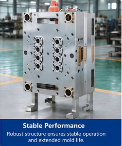 Customizable 8 Cavity PET Preform Mold, High Speed Injection Molding <strong>Tool</strong> for Cosmetic and Beverage Packaging - Product Image 1