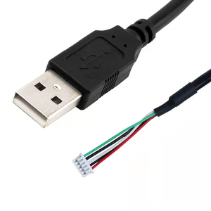 4P 5PJSTコネクタ付きUSB to JSTケーブルUSB A/Type C/micro Usb to JSTケーブル - Product Image 2