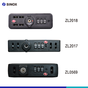 Premium Quality Tsa Padlocks <b>For</b> Double <b>Zipper</b> Security Tsa Luggage <b>Lock</b> Tsa Combination <b>Locks</b> <b>For</b> Double <b>Zipper</b> - Product Image 2