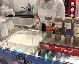 Miken-máquina para hacer helados con placa fría, para hacer rollos de helado, Creme Pure Cooper R404a/r22/<span class=keywords><strong>r410</strong></span> 1,5 CM, MK-PF2R-6C <span class=keywords><strong>comprar</strong></span> - Product Image 2