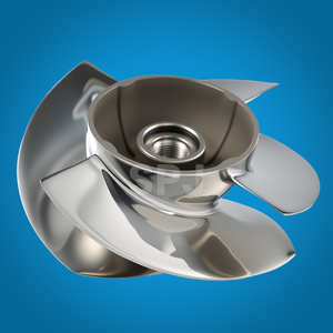 Impeller de pompe pour <span class=keywords><strong>jet</strong></span> <span class=keywords><strong>ski</strong></span> de 155,5 mm de diamètre, 4 pales, compatible avec les <span class=keywords><strong>jet</strong></span> <span class=keywords><strong>ski</strong></span> Seadoo GTI 130/GTI 155 GTS 130 - Product Image 2