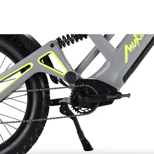 Mukuta Knight 24 Inch Electric Road Bike 52V 1200W Rear Wheel Disc Brake Electric Mountain Bike Usa Electric Bike 3000W