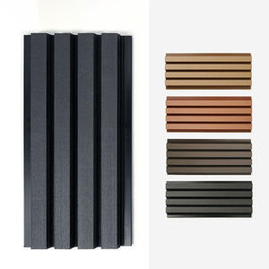 Clôture en panneaux de polyuréthane Great Wall, finition brossée noire, pour décoration extérieure - Product Image 1