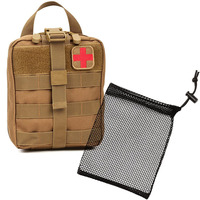 Pochette de premiers soins tactique pour EMT, Logo personnalisé, emballage médical extérieur, vente en gros
