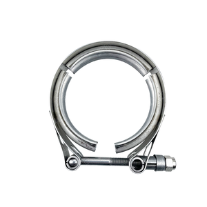 Collier de serrage en V pour tuyau d'échappement et silencieux automobile pour soudure - Product Image 1