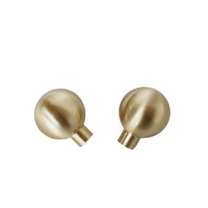 Cabinet Handles Kitchen Cabinets Handle Drawer Pulls Brass Material Cabinet <strong>Door</strong> <strong>Knobs</strong> Furniture Round <strong>Knob</strong> - Product Image 1