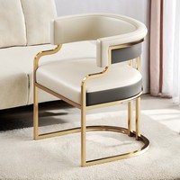 Nouvelle chaise de salle à manger de luxe, siège de Mahjong à la maison, chaise de canapé de réception, tabouret de salon de manucure, chaise de vanité de maquillage