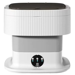 Mini Lave-Linge Séchant Pliable <span class=keywords><strong>10L</strong></span> Portable pour Vêtements de Bébé et Sous-Vêtements à Domicile - Product Image 1