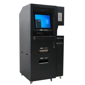 Leitor de cartões de armazenamento de utilidade, tela sensível ao toque impressão automática, pagamento kiosk