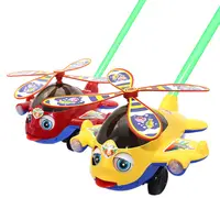 Baby Toddler Stroller push drag toys Cheap Educational Pull Hand Push Airplane Toy hand plane baby toys