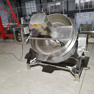 50L- 600L Marmites commerciales industrielles mondiales Bouilloire électrique à vapeur en acier inoxydable avec mélangeur - Product Image 3