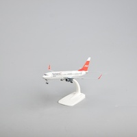 Modèle d'avion en résine moulée sous pression de 20 cm 737 Nordwind Airlines avec simulation de roues, cadeau