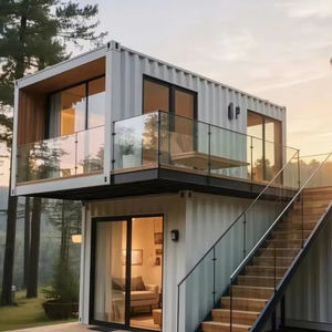 Maison-conteneur moderne respirante et résistante à la chaleur (50) avec climatisation pour les camps pétroliers du Moyen-Orient, les salles à manger - Product Image 1