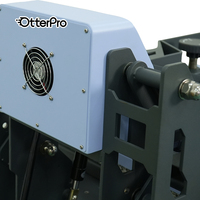 Machine de Presse à Chaud Professionnelle DTF Otter Pro Grand Format 80x100cm Bleue pour Sublimation à Plat et Impression Textile