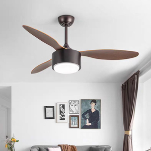 Ventilateur de plafond LED moderne avec télécommande, 6 vitesses, moteur DC, lumière LED brillante pour chambre et salon - Product Image 2