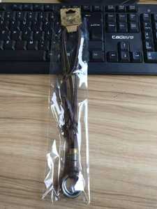 Длинные мужские и женские унисекс регулируемые солнцезащитные очки держатель двойной круг 2 кольца кулон коричневый Натуральная кожа шнур ожерелье - Product Image 6