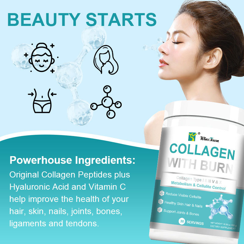 collagen with burn