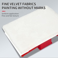 Outil de peinture DIY pour les murs, tampon de peinture, coupe-bordure avec poignée, brosse à peinture multifonctionnelle pour les coins du plafond