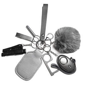 Bộ sản phẩm quà tặng tự vệ bằng móc khóa mới, sản phẩm an toàn cho phụ nữ, đồ dùng tự vệ bằng móc khóa - Product Image 3