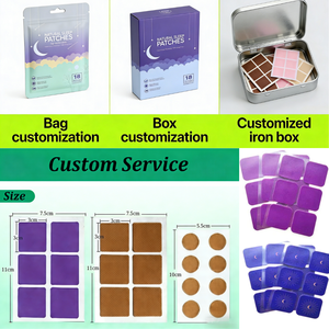 Uykusuzluk Giderici Tamamen Doğal Lavanta İçeren Uyku Bantları Hipoalerjenik Lateks İçermez ve Nefes Alabilir Güçlü Yapışma Özelliğiyle Derin Uyku İçin - Product Image 2